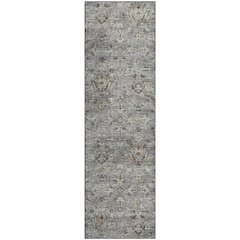 Premium Machine Washable Mayfield  Ash 2'3" x 7'6" Runner Rug