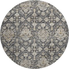 Premium Machine Washable Mayfield  Shadow 8' x 8' Round Rug