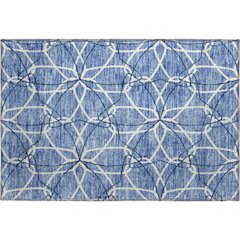 Premium Machine Washable Mayfield AMF950 Denim 1'8" x 2'6" Rug