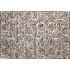 Premium Machine Washable Mayfield AMF950 Taupe 1'8" x 2'6" Rug