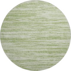 Premium Machine Washable Mayfield AMF951 Aloe 8' x 8' Round Rug