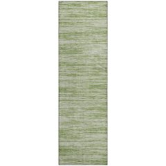 Premium Machine Washable Mayfield AMF951 Aloe 2'3" x 7'6" Runner Rug