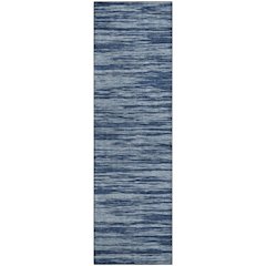 Premium Machine Washable Mayfield AMF951 Blue 2'3" x 7'6" Runner Rug