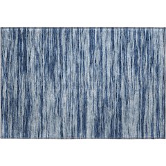 Premium Machine Washable Mayfield AMF951 Blue 1'8" x 2'6" Rug