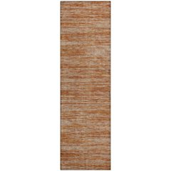 Premium Machine Washable Mayfield AMF951 Copper 2'3" x 7'6" Runner Rug