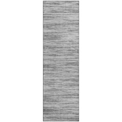 Premium Machine Washable Mayfield AMF951 Gray 2'3" x 7'6" Runner Rug