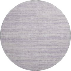 Premium Machine Washable Mayfield AMF951 Lavender 8' x 8' Round Rug