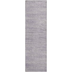 Premium Machine Washable Mayfield AMF951 Lavender 2'3" x 7'6" Runner Rug