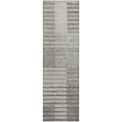 Premium Machine Washable Mayfield AMF954 Beige 2'3" x 7'6" Runner Rug