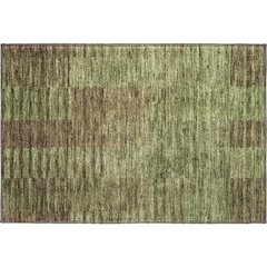 Premium Machine Washable Mayfield AMF954 Mocha 1'8" x 2'6" Rug