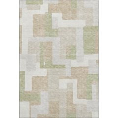 Premium Machine Washable Mayfield AMF955 Beige 2'6" x 3'10" Rug