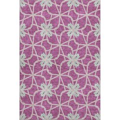 Premium Machine Washable Mayfield AMF958 Blush 2'6" x 3'10" Rug