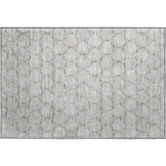 Premium Machine Washable Mayfield AMF960 Gray 1'8" x 2'6" Rug