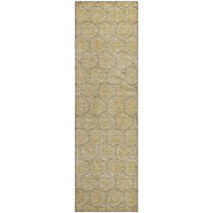 Premium Machine Washable Mayfield AMF960 Wheat 2'3" x 7'6" Runner Rug