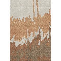 Premium Machine Washable Mayfield AMF961 Paprika 2'6" x 3'10" Rug