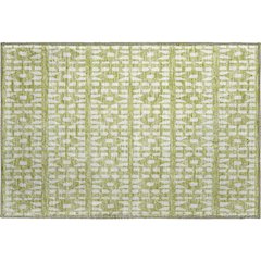 Premium Machine Washable Mayfield AMF963 Aloe 1'8" x 2'6" Rug