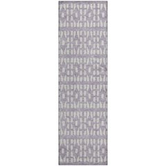 Premium Machine Washable Mayfield AMF963 Lavender 2'3" x 7'6" Runner Rug