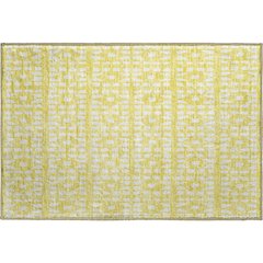 Premium Machine Washable Mayfield AMF963 Yellow 1'8" x 2'6" Rug