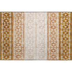 Premium Machine Washable Mayfield AMF964 Paprika 1'8" x 2'6" Rug