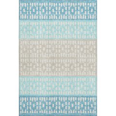 Premium Machine Washable Mayfield AMF964 Teal 2'6" x 3'10" Rug
