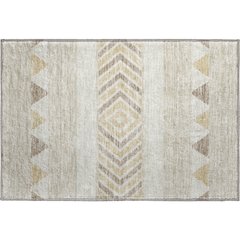Premium Machine Washable Mayfield AMF965 Beige 1'8" x 2'6" Rug