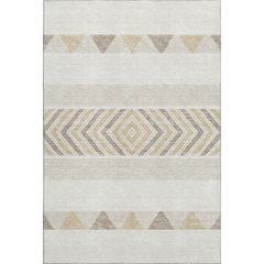 Premium Machine Washable Mayfield AMF965 Ivory 2'6" x 3'10" Rug