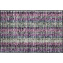 Premium Machine Washable Mayfield AMF966 Plum 1'8" x 2'6" Rug