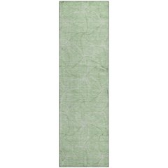 Premium Machine Washable Mayfield AMF968 Mint 2'3" x 7'6" Runner Rug
