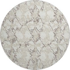 Premium Machine Washable Mayfield AMF969 Ivory 8' x 8' Round Rug