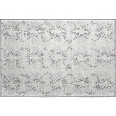 Premium Machine Washable Mayfield AMF969 Silver 1'8" x 2'6" Rug