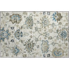 Premium Machine Washable Mayfield  Blue 1'8" x 2'6" Rug