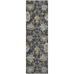 Premium Machine Washable Mayfield  Shadow 2'3" x 7'6" Runner Rug