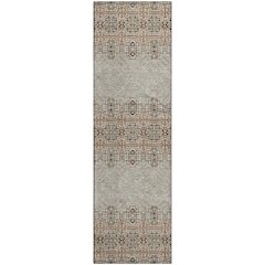 Premium Machine Washable Mayfield AMF970 Brown 2'3" x 7'6" Runner Rug