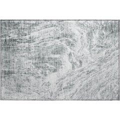 Premium Machine Washable Mayfield AMF971 Gray 1'8" x 2'6" Rug