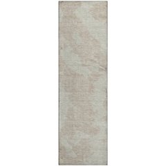 Premium Machine Washable Mayfield AMF975 Beige 2'3" x 7'6" Runner Rug