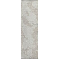 Premium Machine Washable Mayfield AMF975 Ivory 2'3" x 7'6" Runner Rug