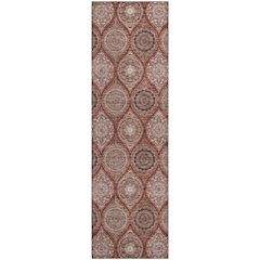 Premium Machine Washable Mayfield AMF976 Paprika 2'3" x 7'6" Runner Rug
