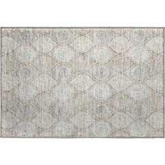Premium Machine Washable Mayfield AMF976 Taupe 1'8" x 2'6" Rug