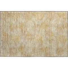 Premium Machine Washable Mayfield AMF977 Gold 1'8" x 2'6" Rug