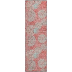 Premium Machine Washable Mayfield AMF977 Salmon 2'3" x 7'6" Runner Rug