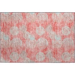 Premium Machine Washable Mayfield AMF977 Salmon 1'8" x 2'6" Rug