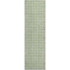 Premium Machine Washable Mayfield AMF978 Aloe 2'3" x 7'6" Runner Rug