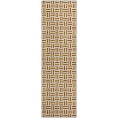 Premium Machine Washable Mayfield AMF978 Copper 2'3" x 7'6" Runner Rug