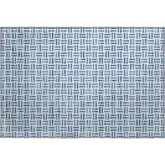Premium Machine Washable Mayfield AMF978 Denim 1'8" x 2'6" Rug