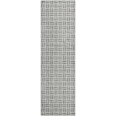 Premium Machine Washable Mayfield AMF978 Gray 2'3" x 7'6" Runner Rug