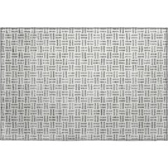 Premium Machine Washable Mayfield AMF978 Gray 1'8" x 2'6" Rug