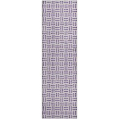 Premium Machine Washable Mayfield AMF978 Lavender 2'3" x 7'6" Runner Rug