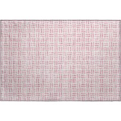 Premium Machine Washable Mayfield AMF978 Pink 1'8" x 2'6" Rug