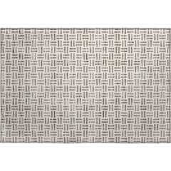 Premium Machine Washable Mayfield AMF978 Taupe 1'8" x 2'6" Rug