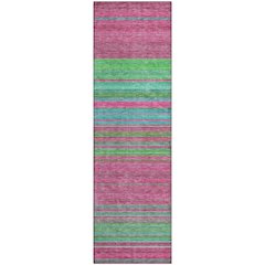 Premium Machine Washable Mayfield AMF979 Blush 2'3" x 7'6" Runner Rug
